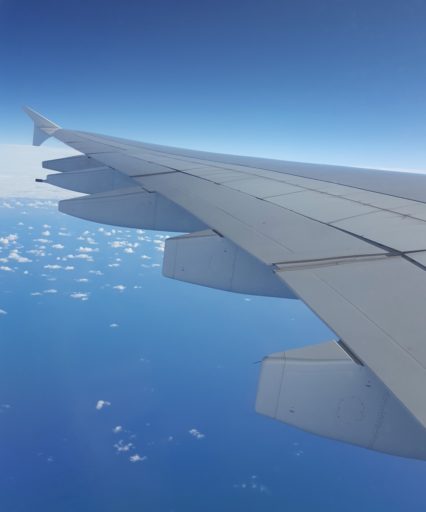 Flug mit dem A380 von Auckland nach Sydney