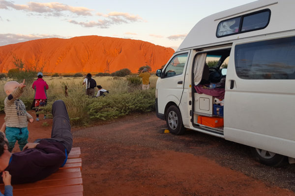 GumtreeFamily erfaehrt Australien im Campervan